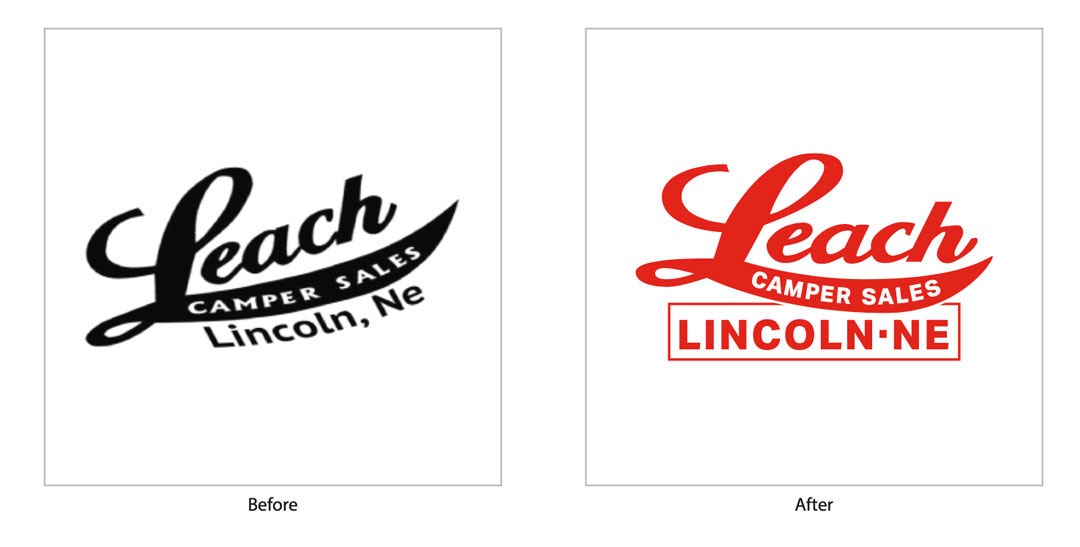 Leach Camper Sales logos